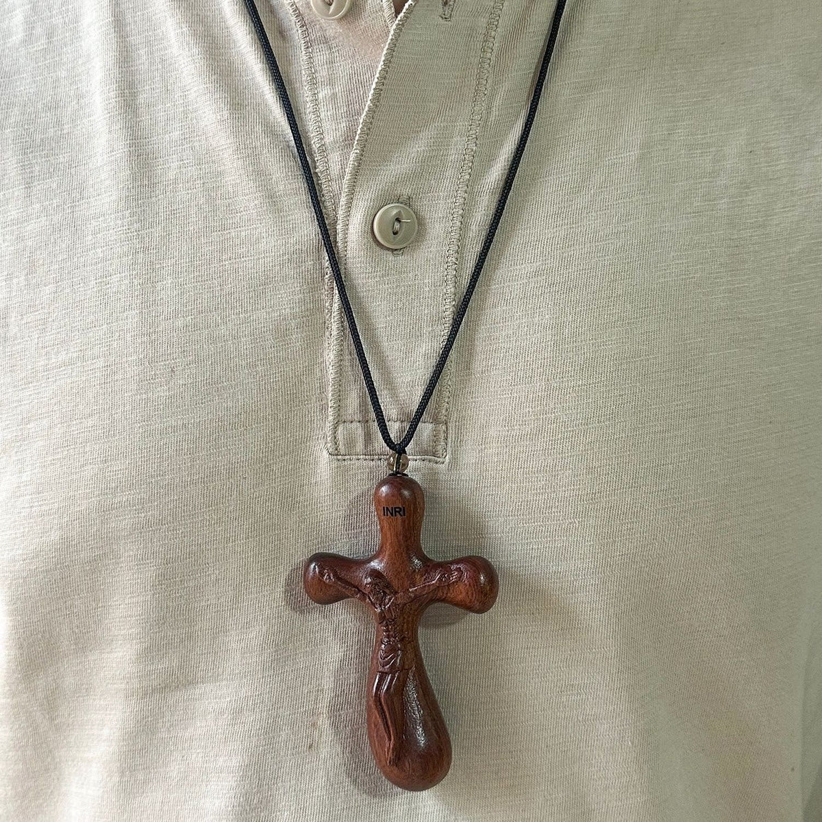 Carmela | INRI Crucifix Necklace