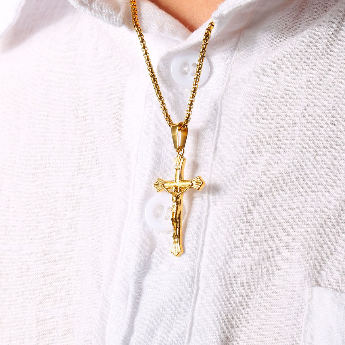 Philomena | Crucifix Necklace