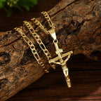 Rosa | Crucifix Necklace