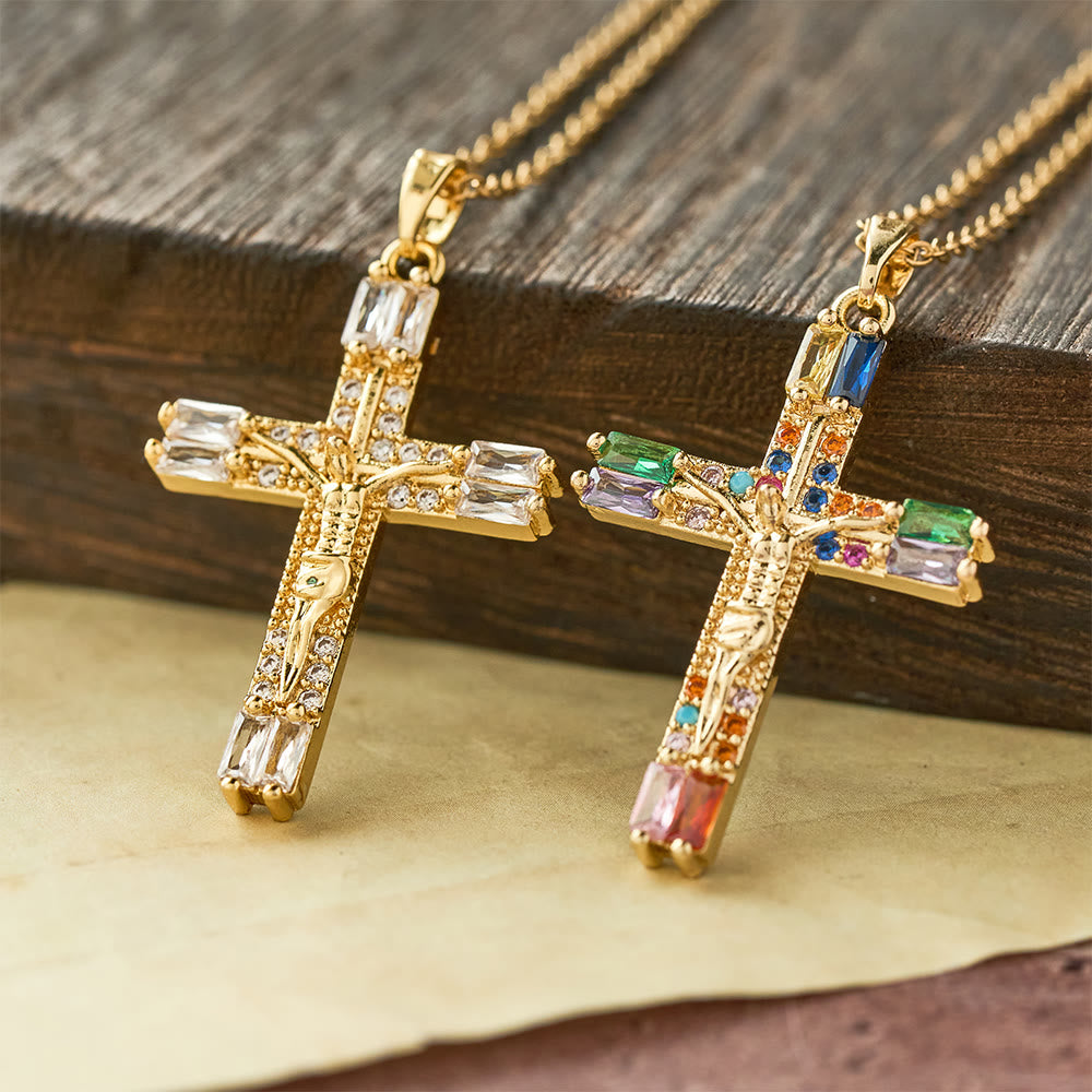 Genevra | Crucifix Necklace