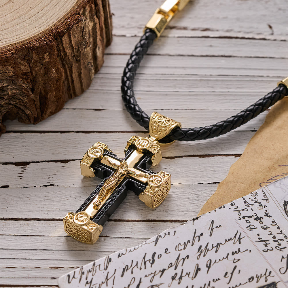 Monica | Crucifix Necklace