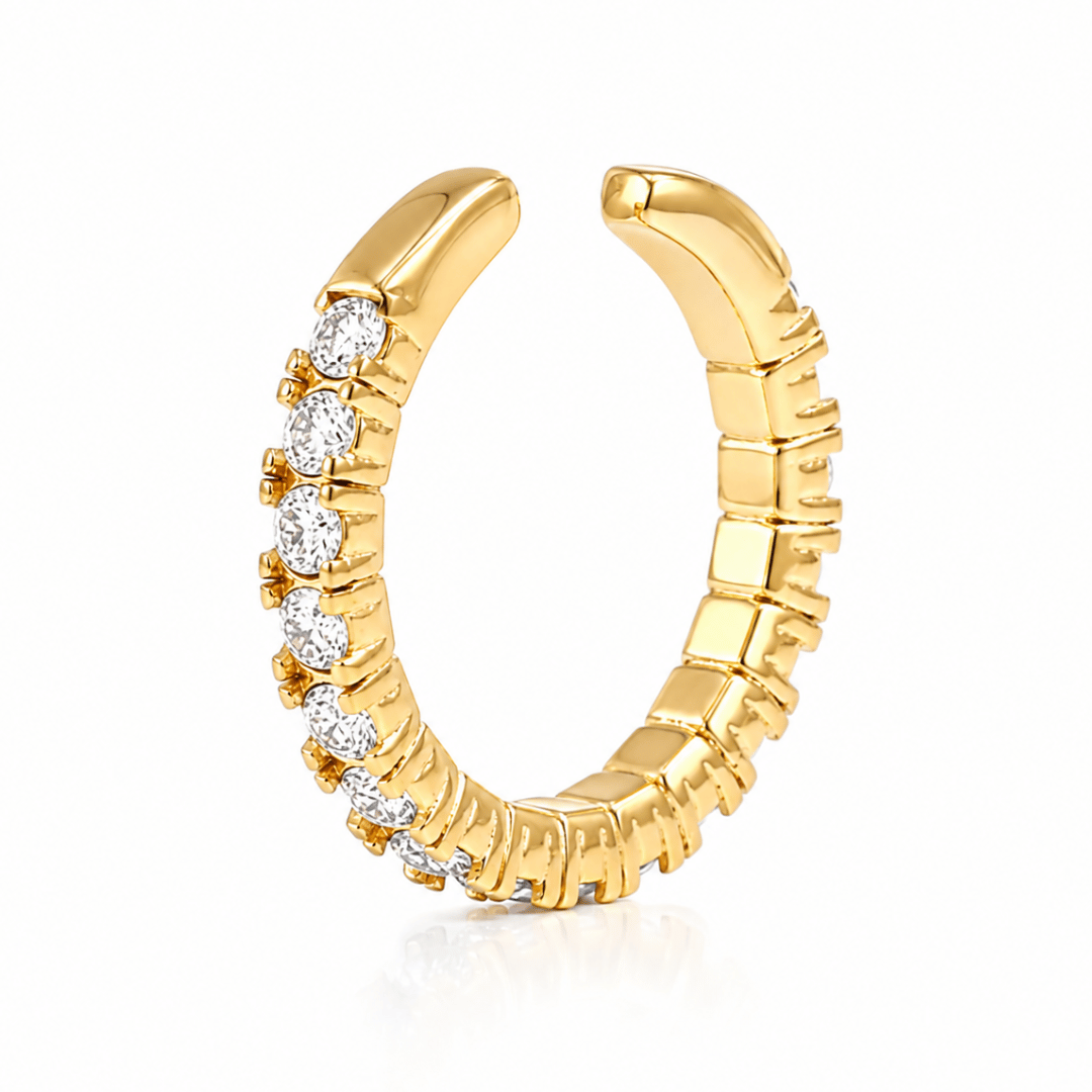 Milo | Crystal Ear Cuff