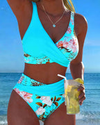 Sasha | Stylish Floral Cut-Out Bikini