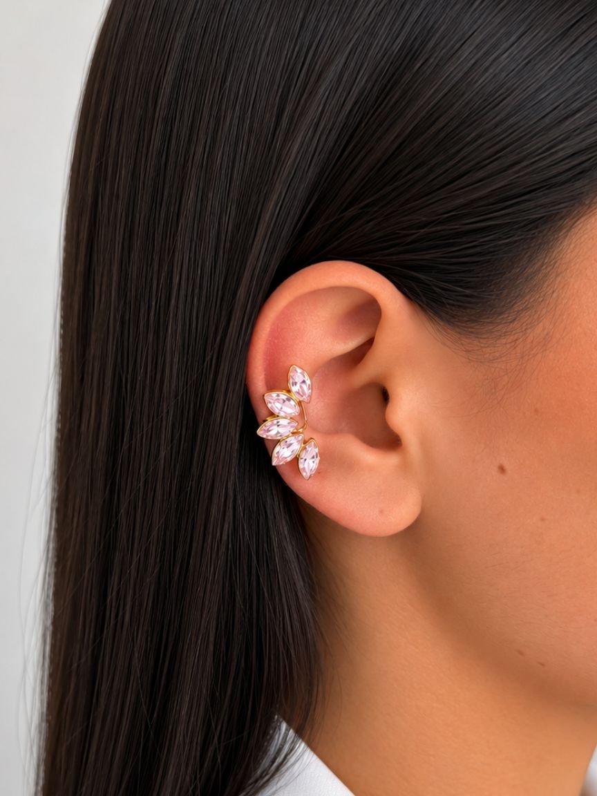 Malika Mini Pink Earcuff