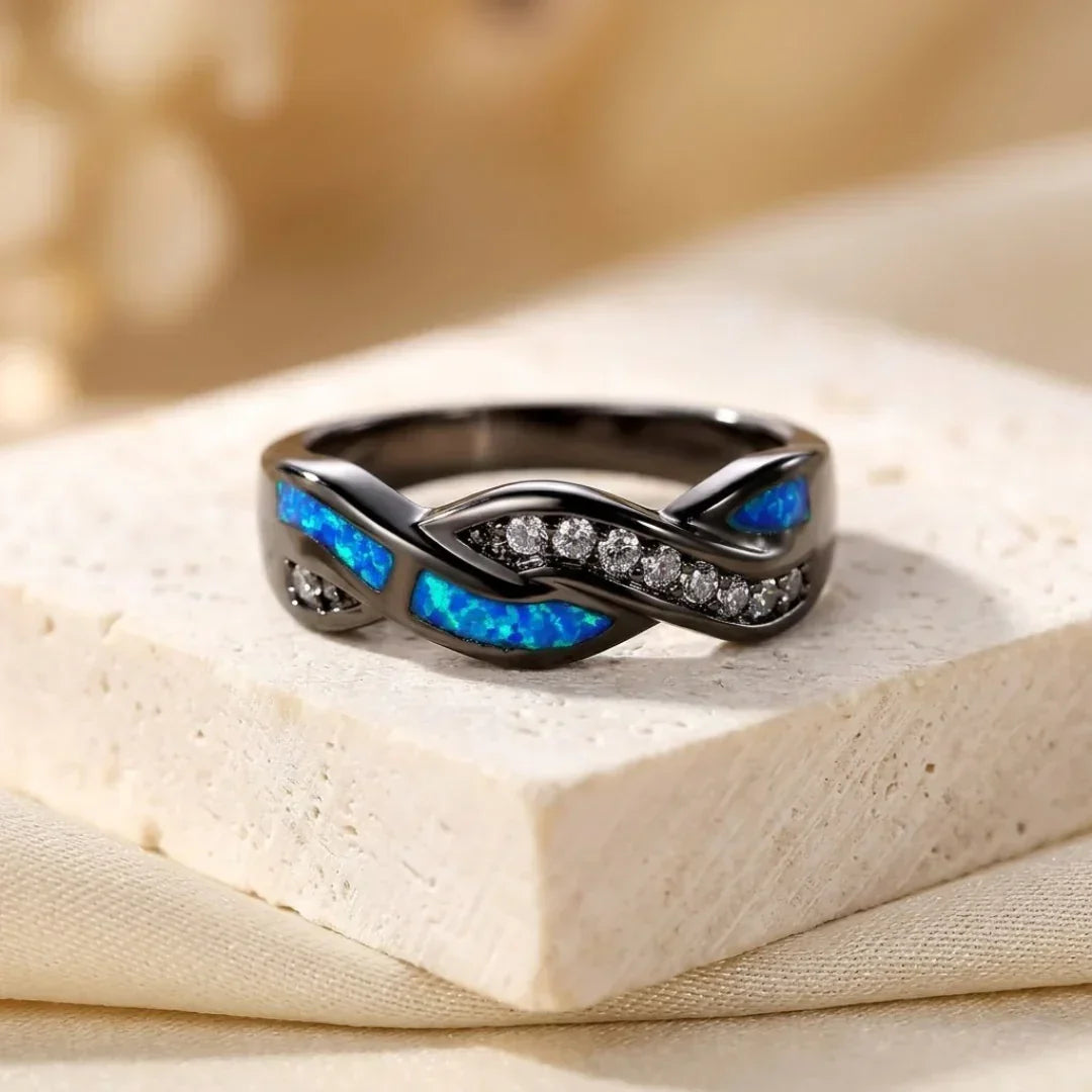 Océane | Twisted Silver Ring