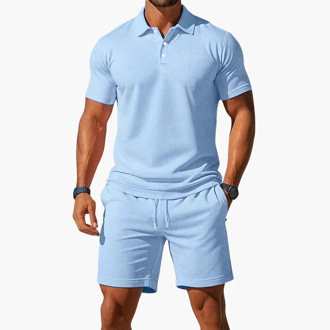 William | Premium Summer Polo & Shorts Set