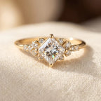 Matilda | Square Solitaire Ring