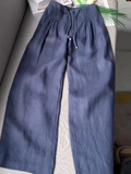 Romilda | Elegant Wide Leg Lace Pants