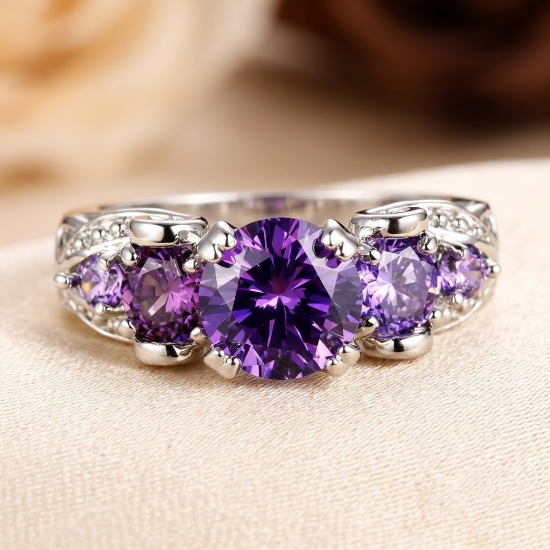 Isolde | Amethyst Vintage Ring