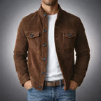Freddie | Classic Pocket Suede Jacket