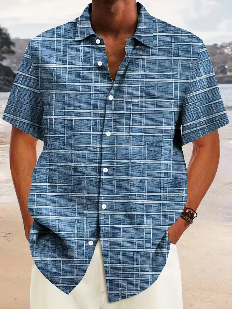 Felix | Classic Button Short Sleeve Summer Shirt
