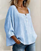 Orlinda | Stylish Relaxed Puff Sleeve Blouse