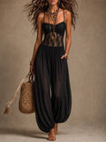 Grace | Night Lace Jumpsuit