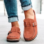 Charlotte | Low Heel Buckle Loafers