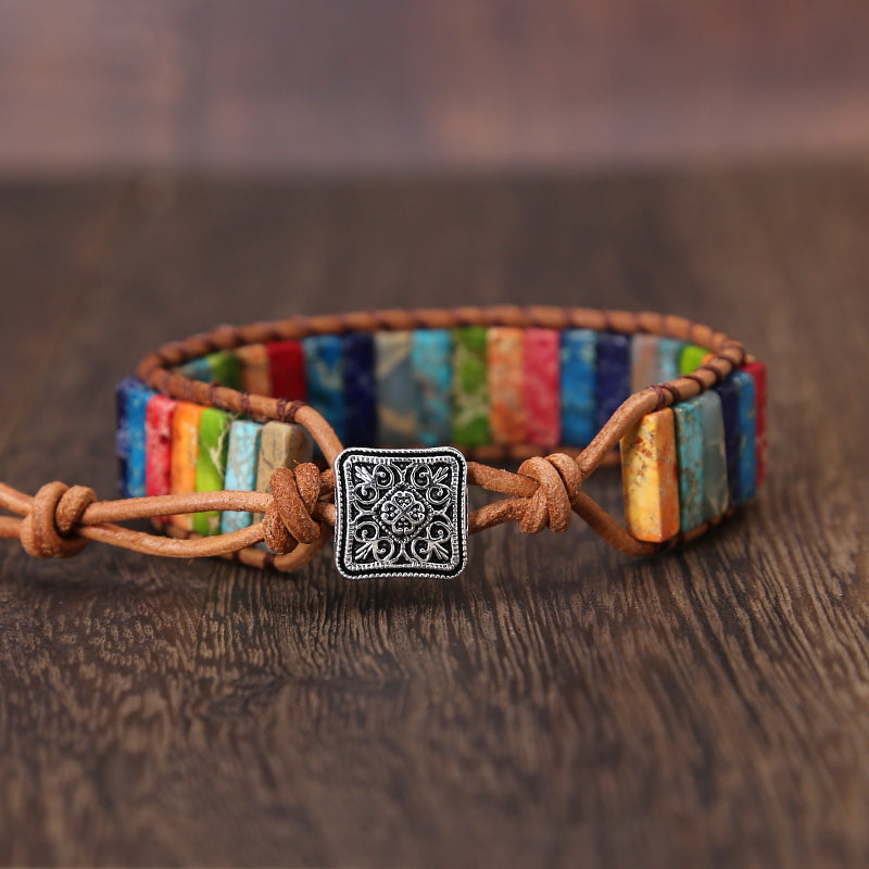 Rainbow Jasper | Wrap Bracelet