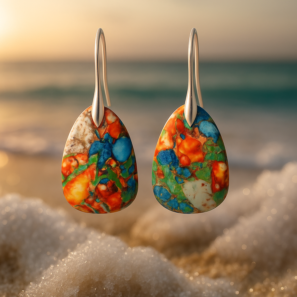 Rosalind | Tropical Multicolour Earrings
