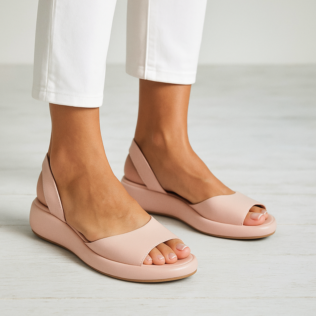 Millicent | Elegant Minimalist Open Toe Sandals
