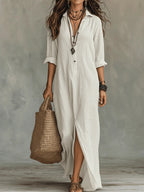 Chantelle | Elegant Silhouette Flattering Maxi Dress