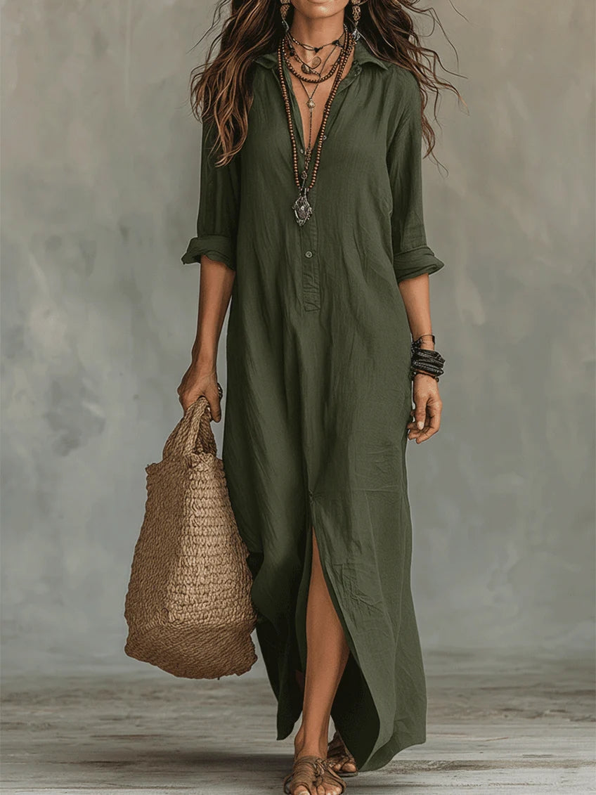 Chantelle | Elegant Silhouette Flattering Maxi Dress