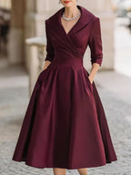 Willow | Elegant Holiday Long Dress