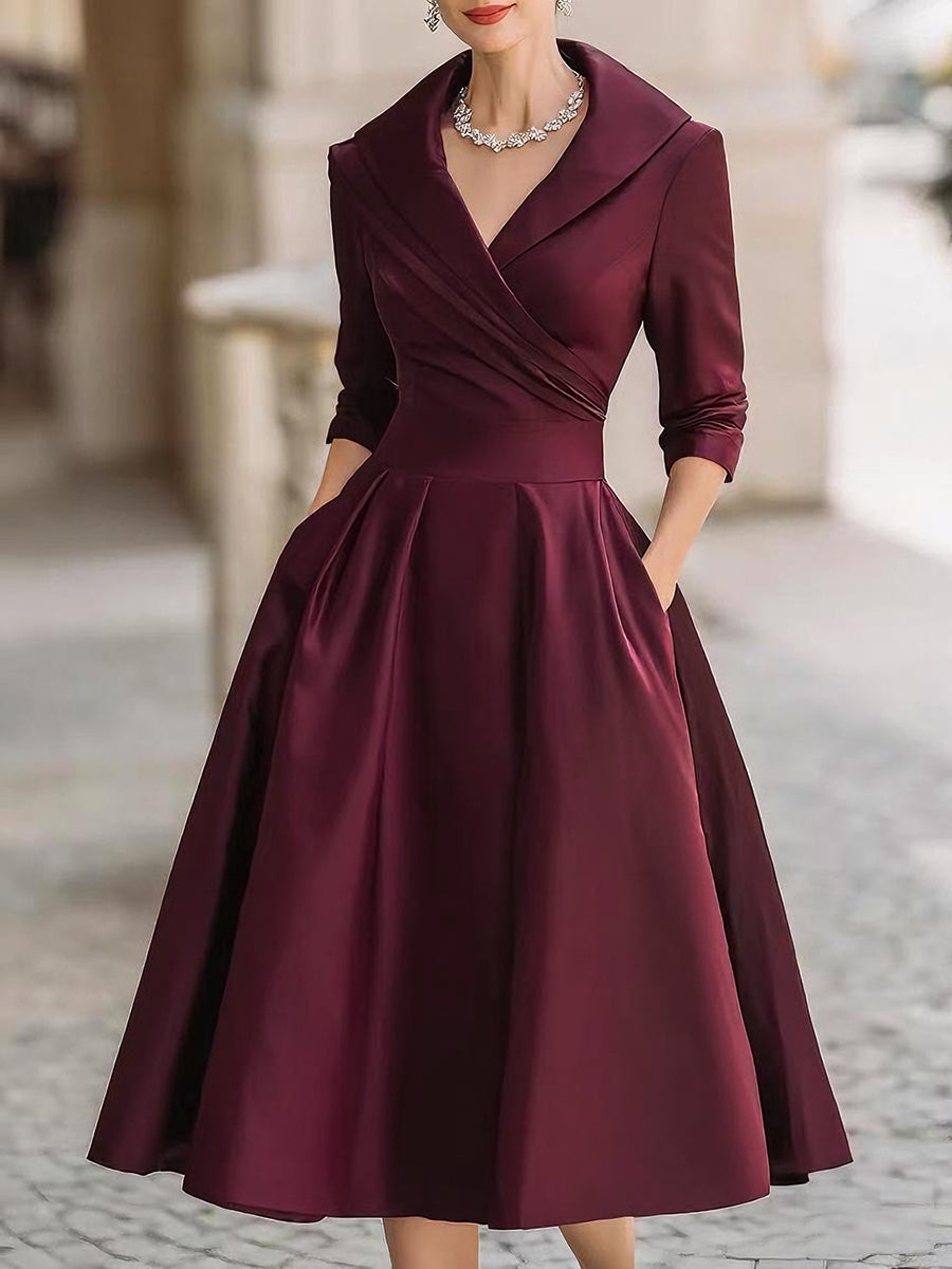 Willow | Elegant Holiday Long Dress