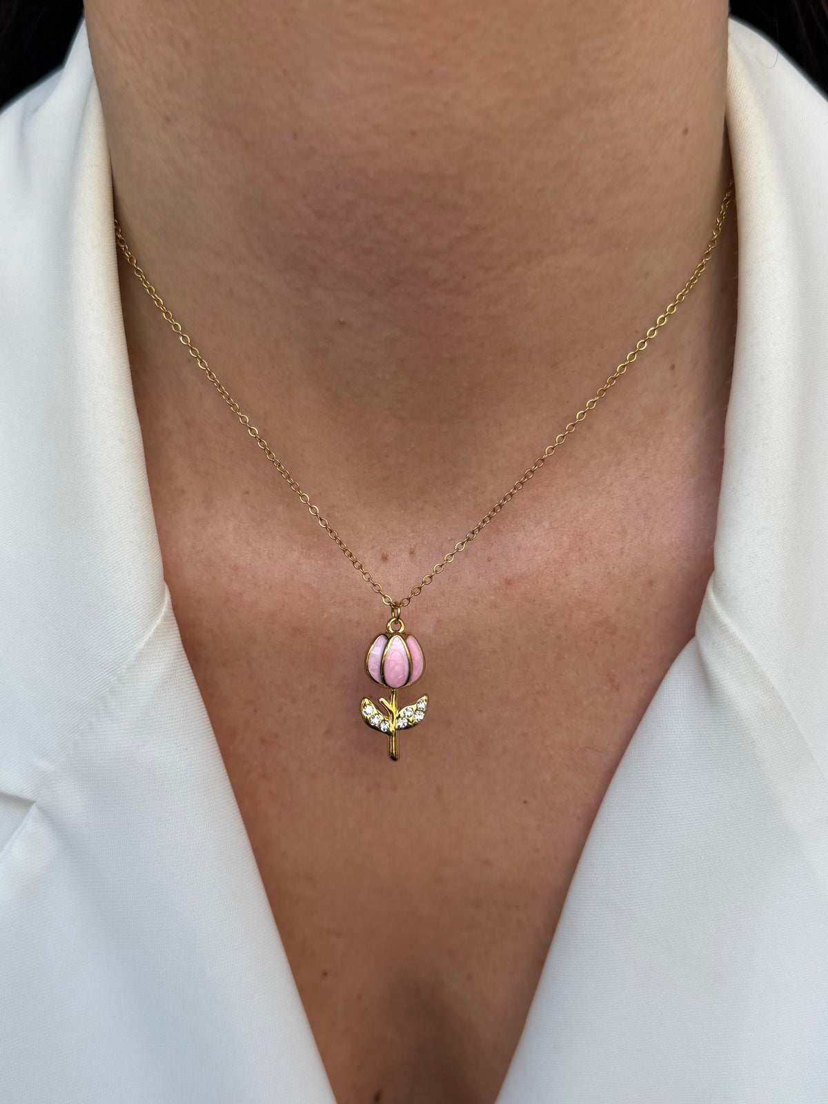 Kaomi Pink Necklace