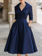Willow | Elegant Holiday Long Dress