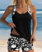 Marcella | Trendy Printed Swimsuit Set