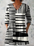 Shirley | Long Blouse with V-Neck