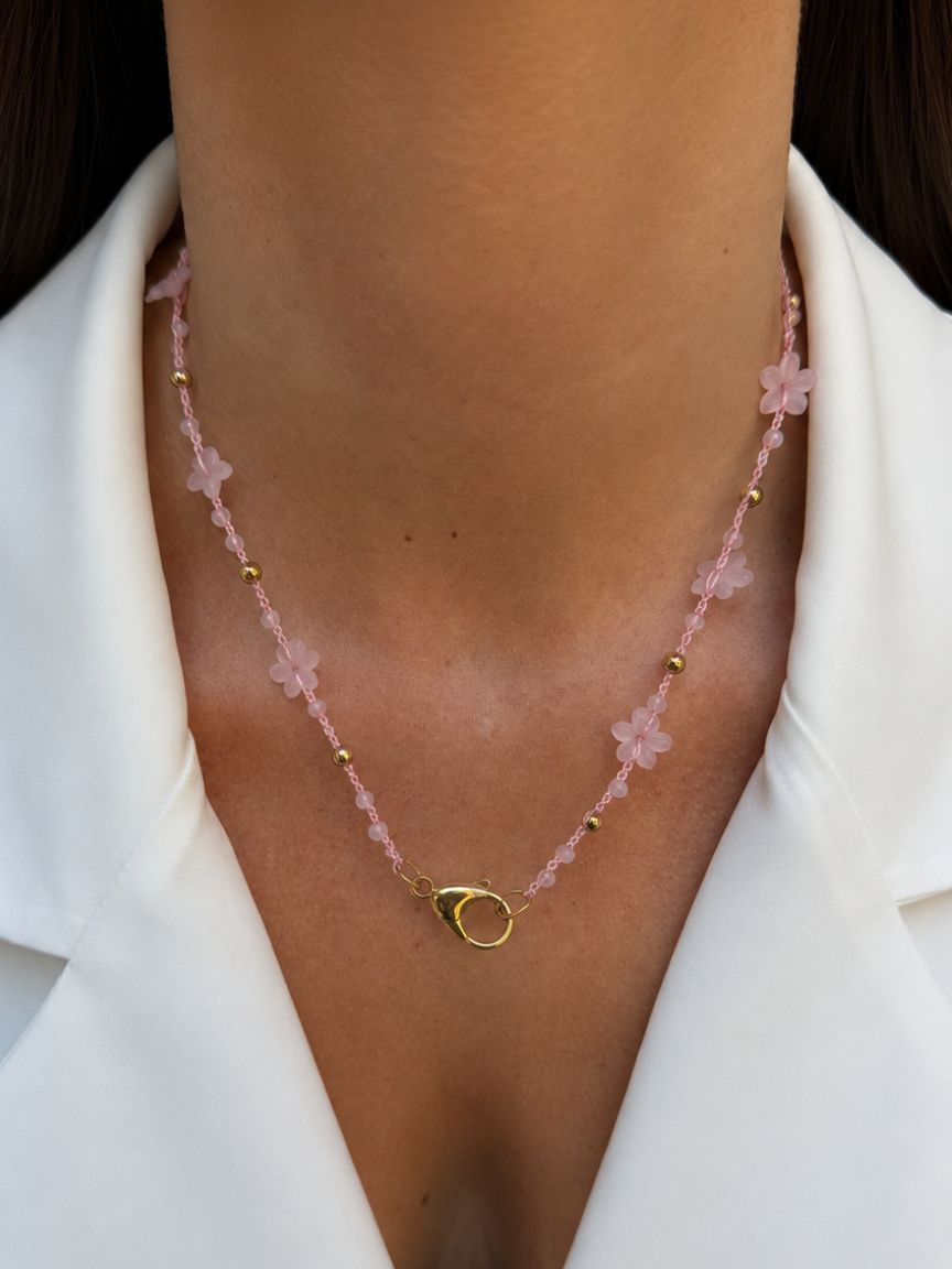 Lanzarote Pink Necklace