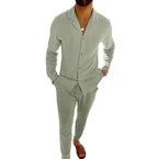 Westley | Timeless Long Sleeve and Fitted Trouser Set