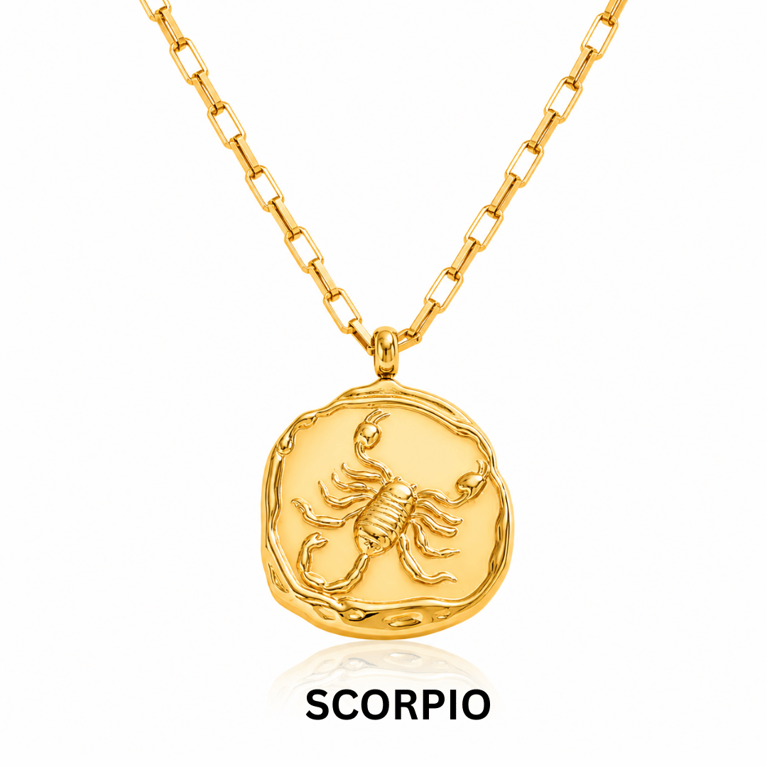 Zodiac | Star Sign Coin Necklace