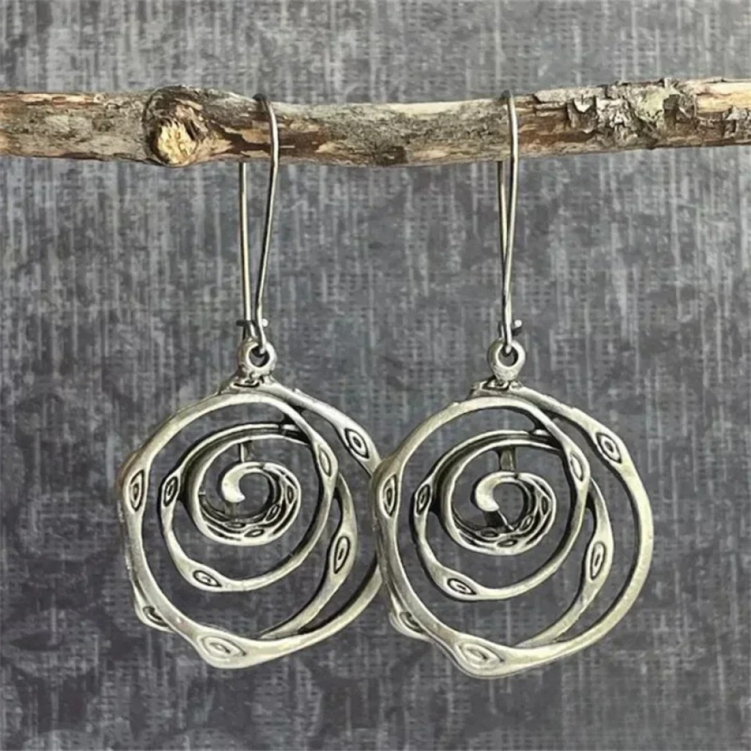 Wilma | Labyrinth Silver Earrings