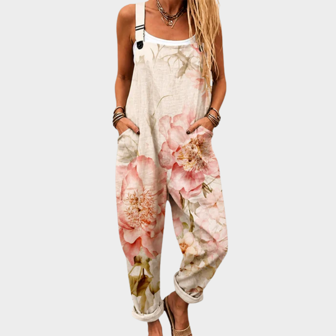 Ingrid | Comfortable Printed Jumpsuit