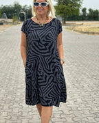 Moira | Breezy Round-Neck Sundress