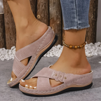 Ezera | Stylish Orthopedic Wedge Sandals