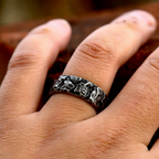 Elliot | Vintage Stone Silver Ring