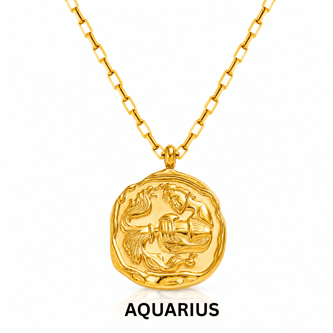 Zodiac | Star Sign Coin Necklace