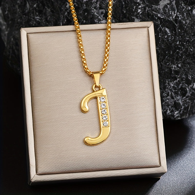 Ava | Initial Gold Necklace