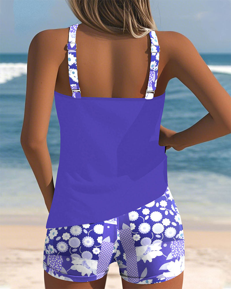 Marcella | Trendy Printed Swimsuit Set
