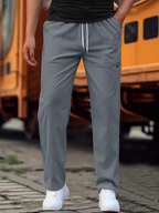 Jasper | Casual Lightweight Straight-Leg Pants