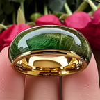 Julian | Emerald Stone Crown Ring