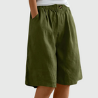 Alicia | Loose-Fit Elastic Waist Shorts
