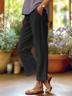 Milena | Casual Straight Cut Pants