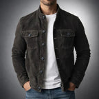 Freddie | Classic Pocket Suede Jacket