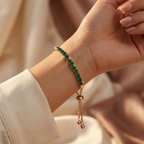 Thérèse | Emerald Tennis Bracelet