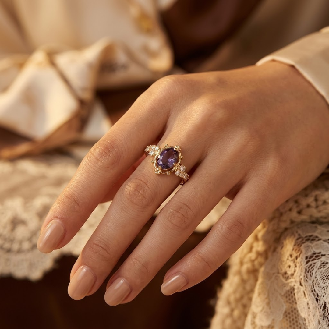 Amethyste | Amethyst Princess Ring