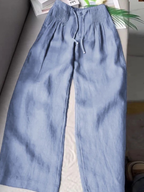 Romilda | Elegant Wide Leg Lace Pants