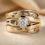 Faye | Bezel Wrap Ring