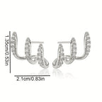 Elegant Double Earrings